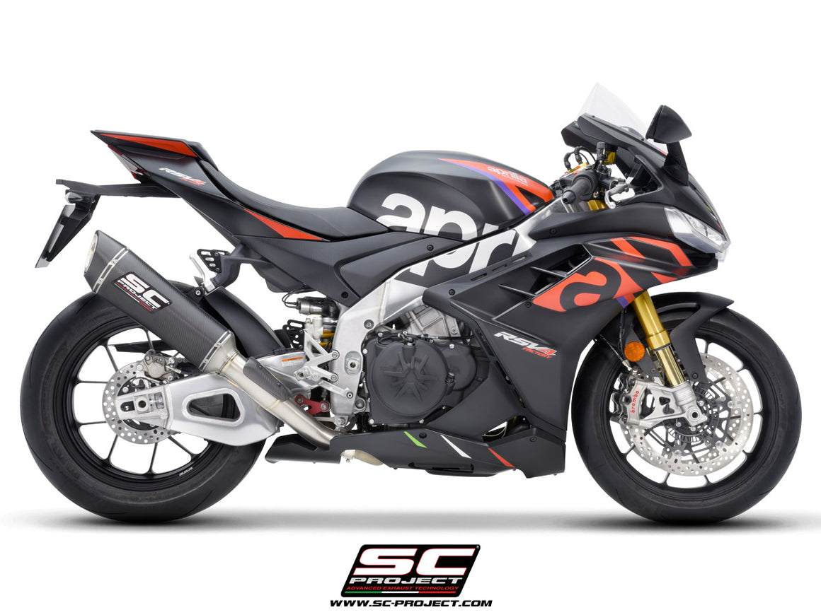 Picture of SC1-R carbon fibre exhaust (350 mm)