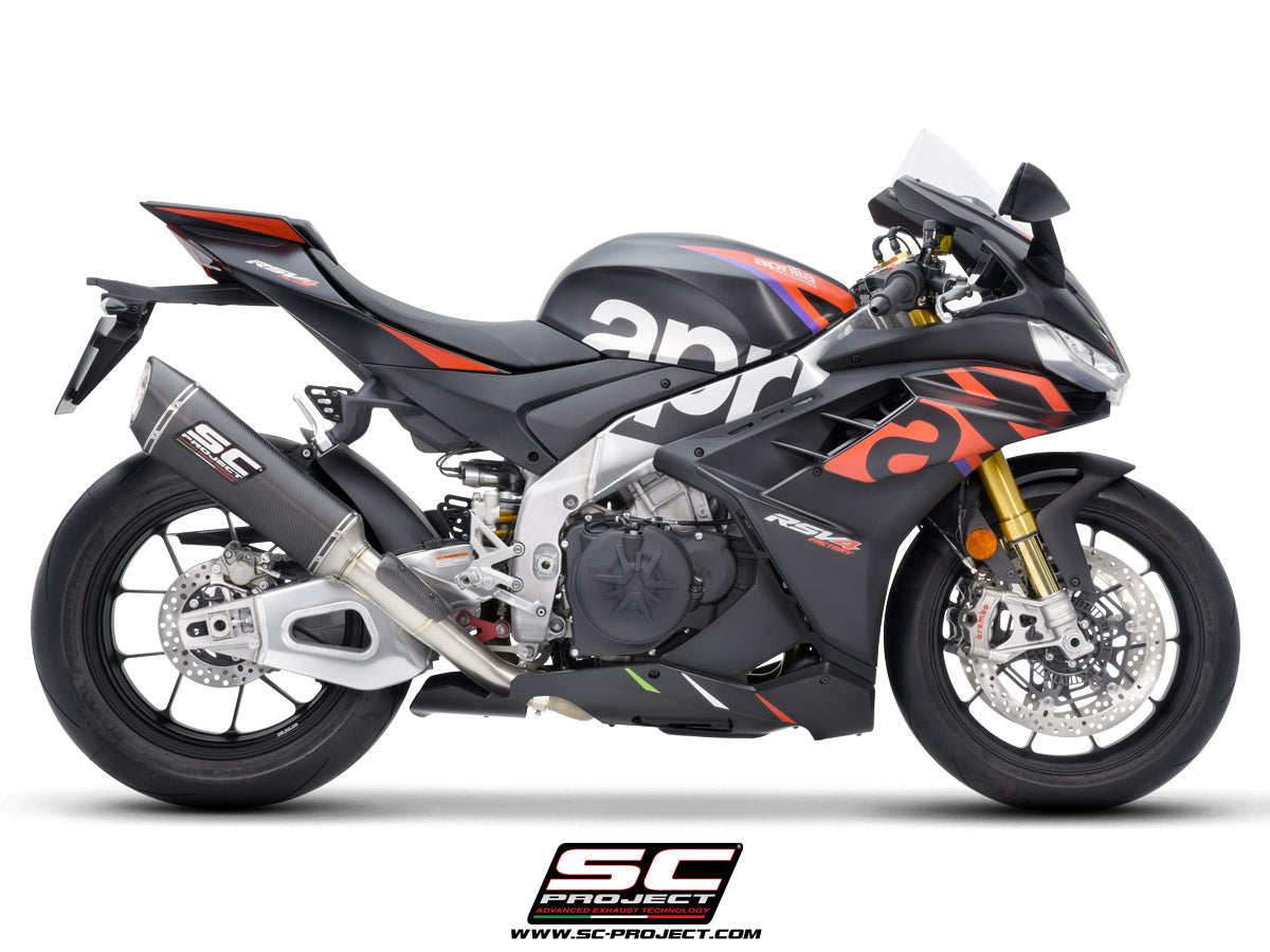 Picture of SC1-R carbon fibre exhaust (350 mm)