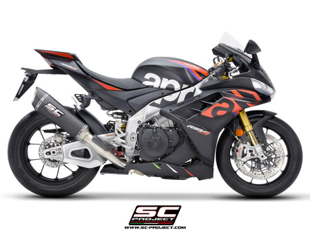 Picture of SC1-R carbon fibre exhaust (350 mm)