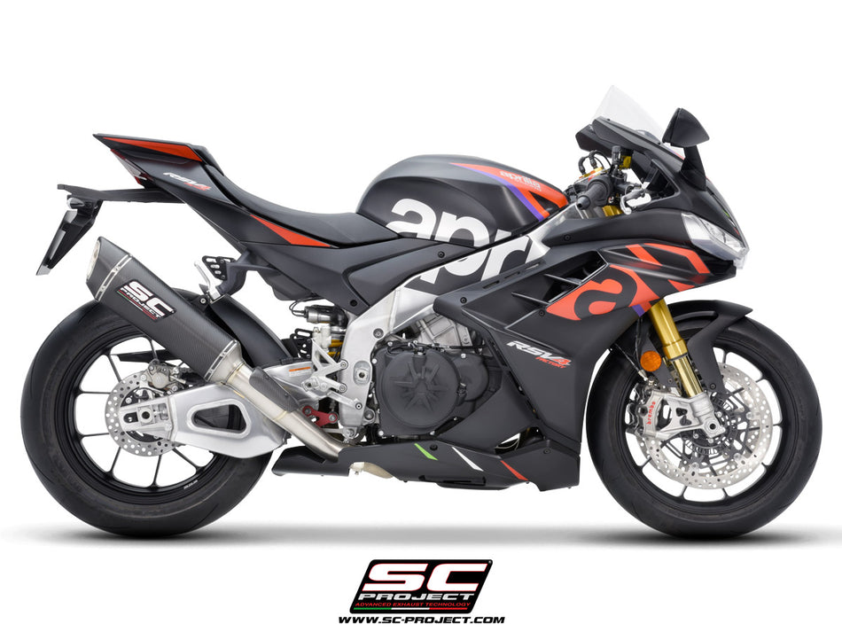 Picture of SC1-R carbon fibre exhaust (350 mm)