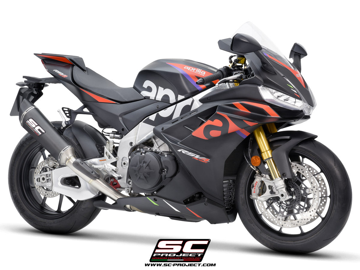 Picture of SC1-R carbon fibre exhaust (350 mm)