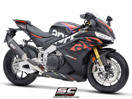 Picture of SC1-R carbon fibre exhaust (350 mm)