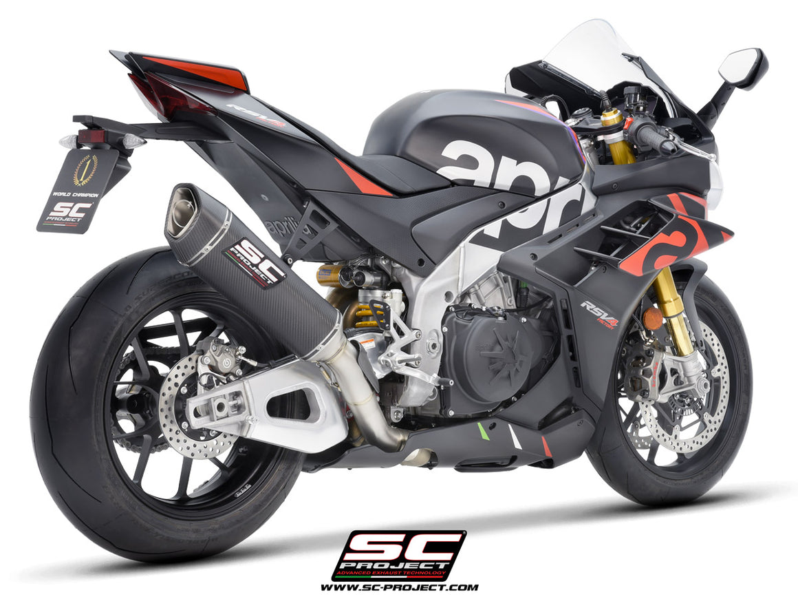 Picture of SC1-R carbon fibre exhaust (350 mm)