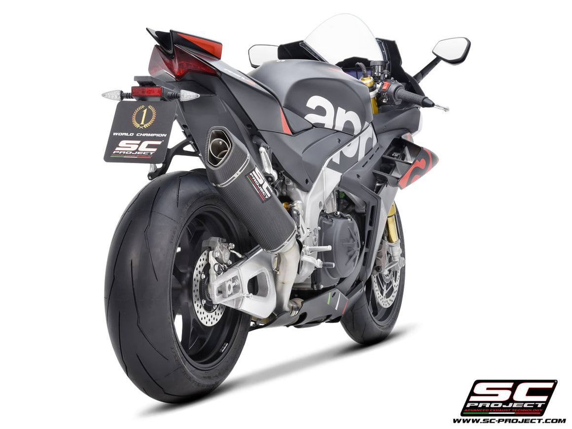 Picture of SC1-R carbon fibre exhaust (350 mm)
