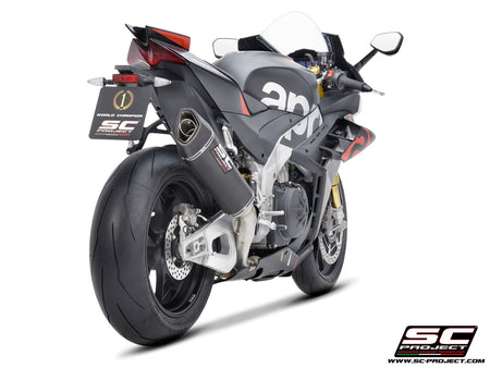 Picture of SC1-R carbon fibre exhaust (350 mm)