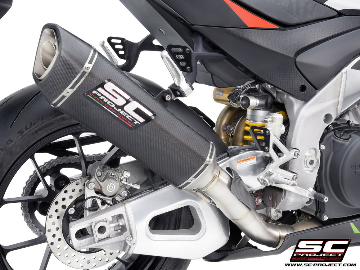 Picture of SC1-R carbon fibre exhaust (350 mm)