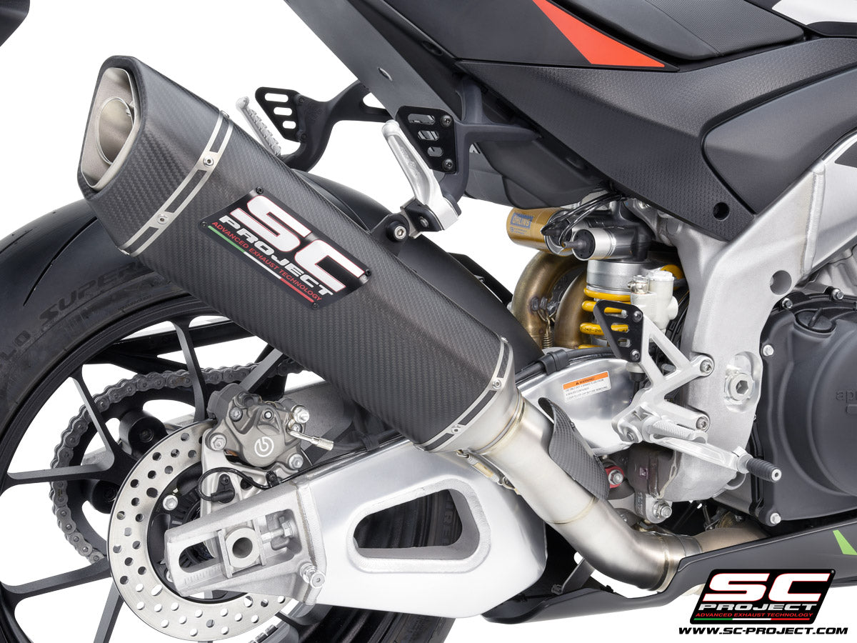 Picture of SC1-R carbon fibre exhaust (350 mm)