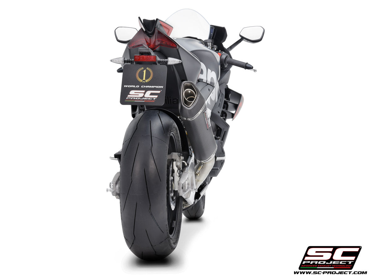 Picture of SC1-R carbon fibre exhaust (350 mm)