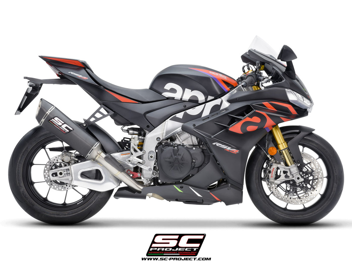 Picture of SC1-R carbon fibre exhaust (350 mm)