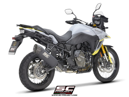 Picture of Adventure titanium exhaust, matt black