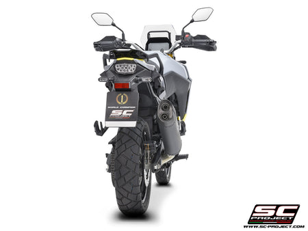 Picture of Adventure titanium exhaust, matt black