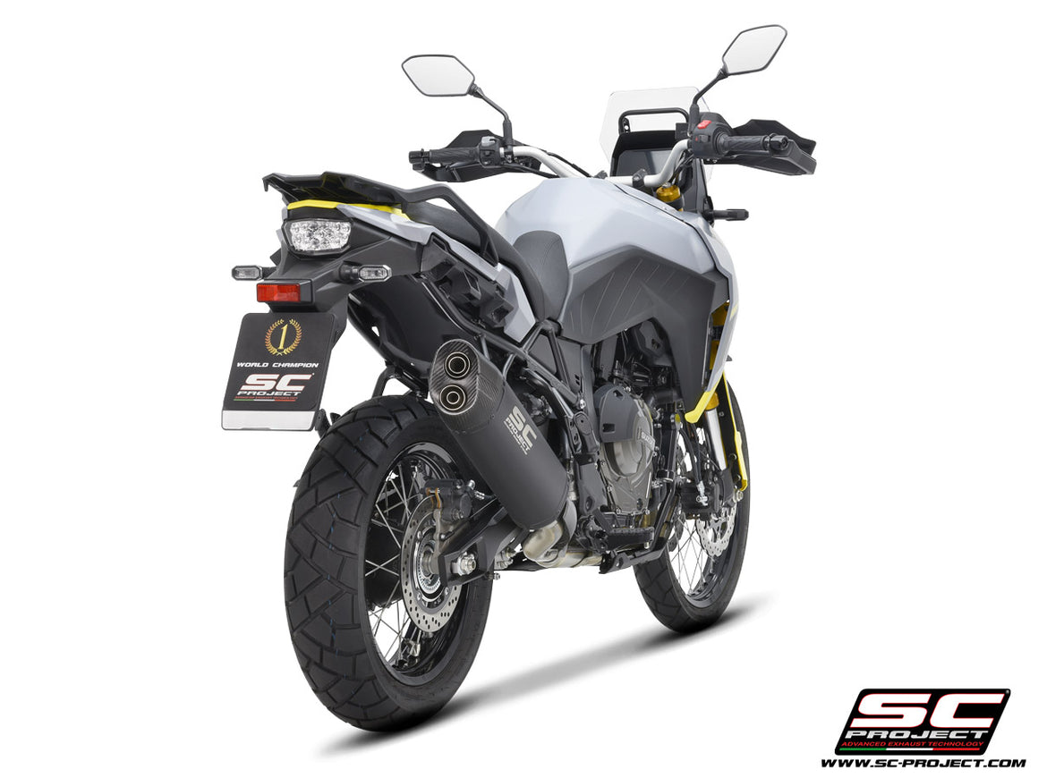 Picture of Adventure titanium exhaust, matt black