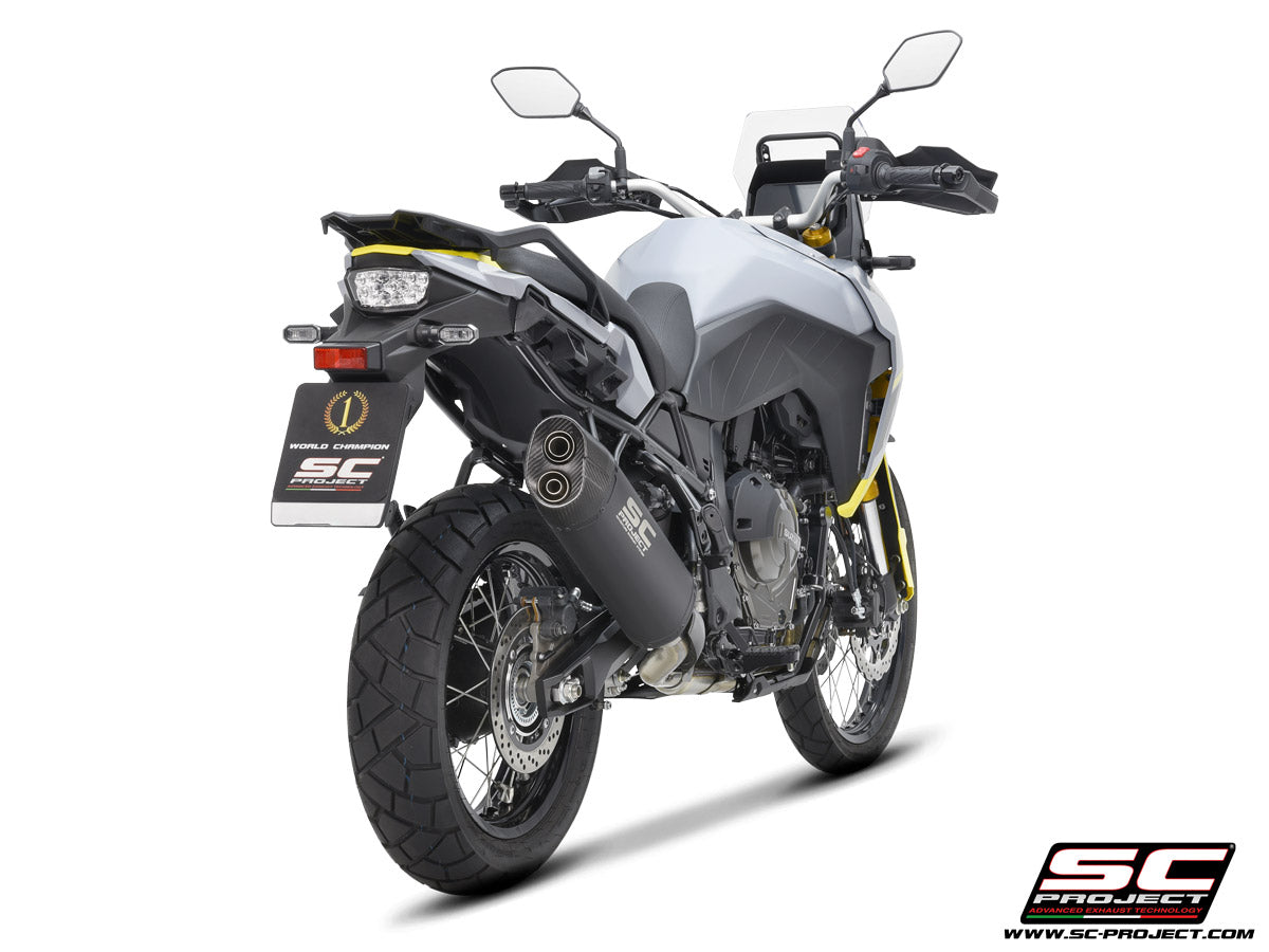 Picture of Adventure titanium exhaust, matt black
