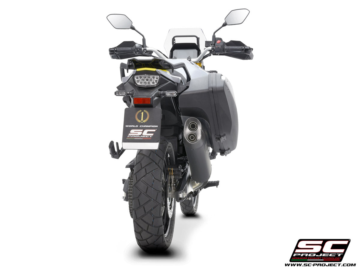 Picture of Adventure titanium exhaust, matt black