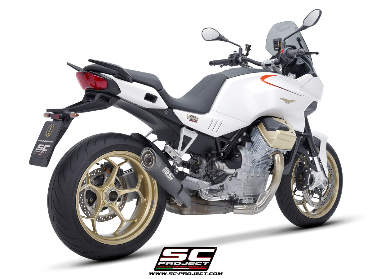 Picture of S1 titanium exhaust, matt black 