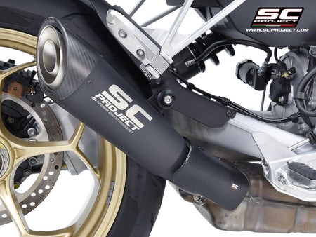 Picture of S1 titanium exhaust, matt black 