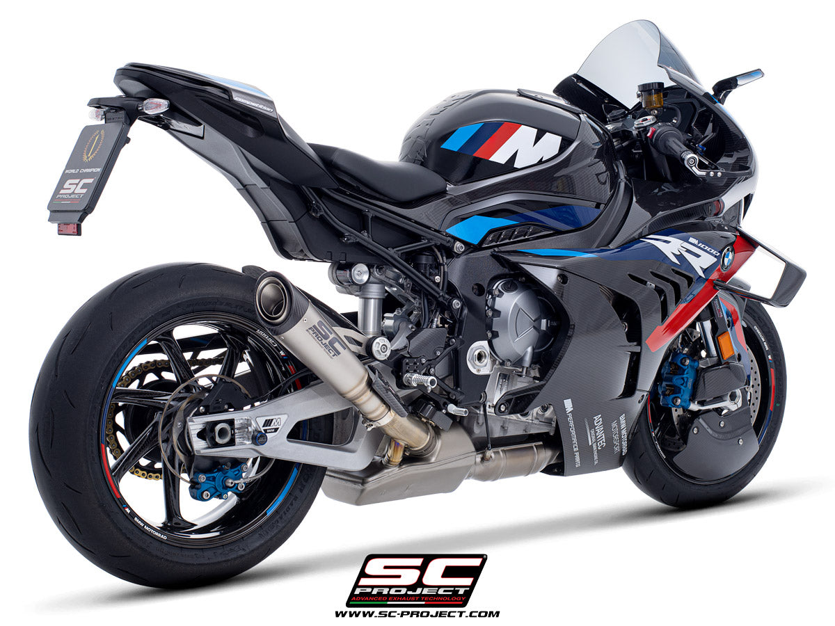 Picture of S1 titanium exhaust
