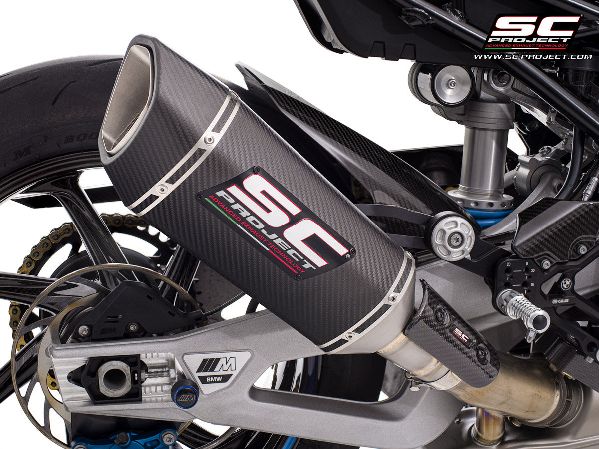 Picture of SC1-R carbon fibre exhaust