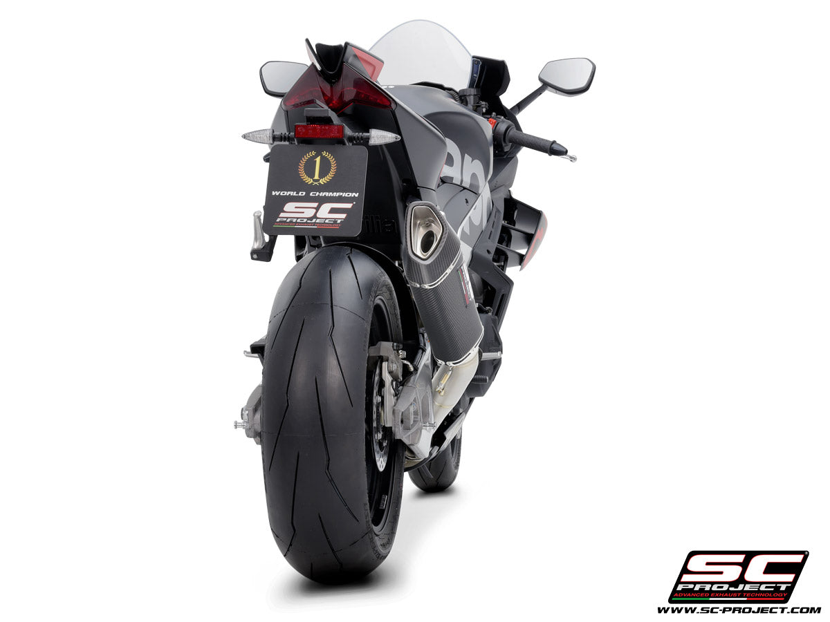 Picture of SC1-R carbon fibre exhaust (300 mm)