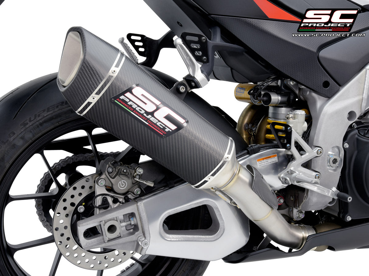 Picture of SC1-R carbon fibre exhaust (300 mm)