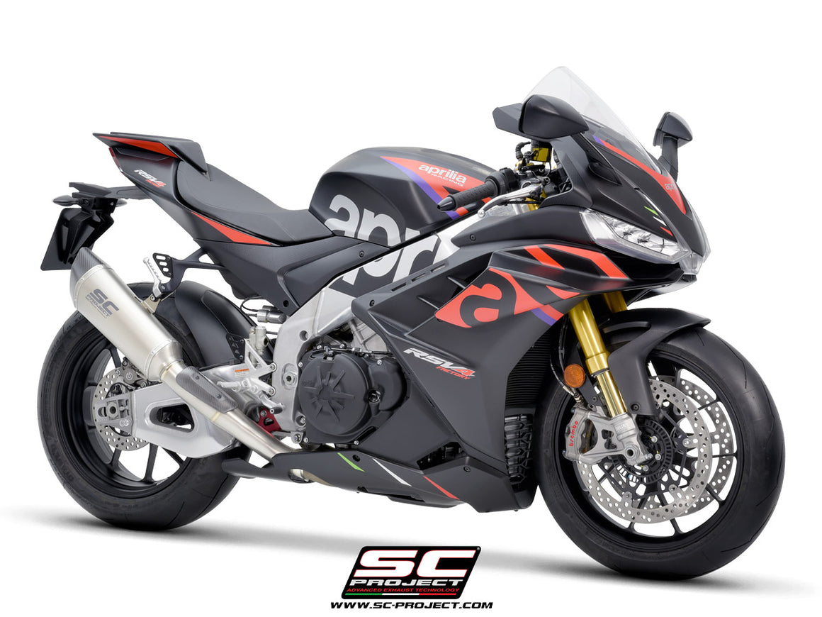 Picture of SC1-R titanium exhaust (300 mm)