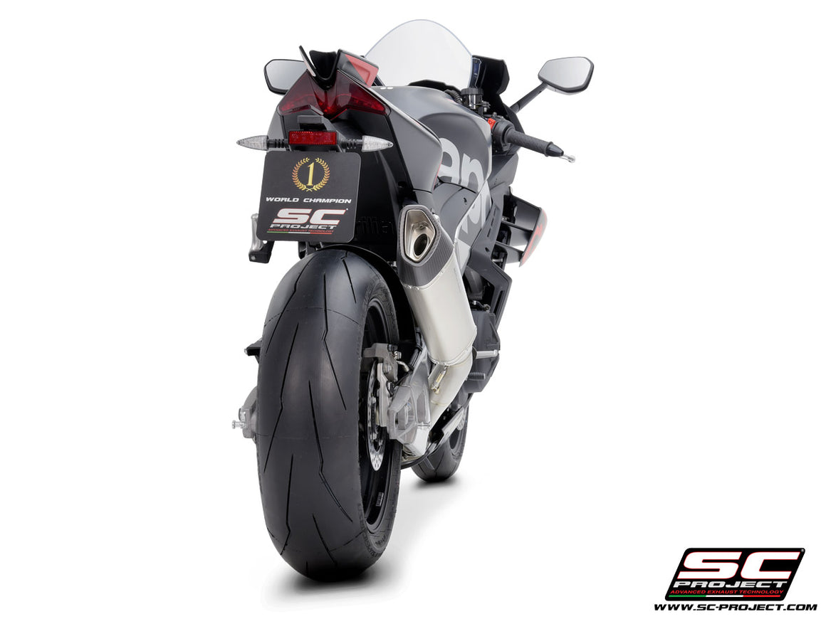 Picture of SC1-R titanium exhaust (300 mm)