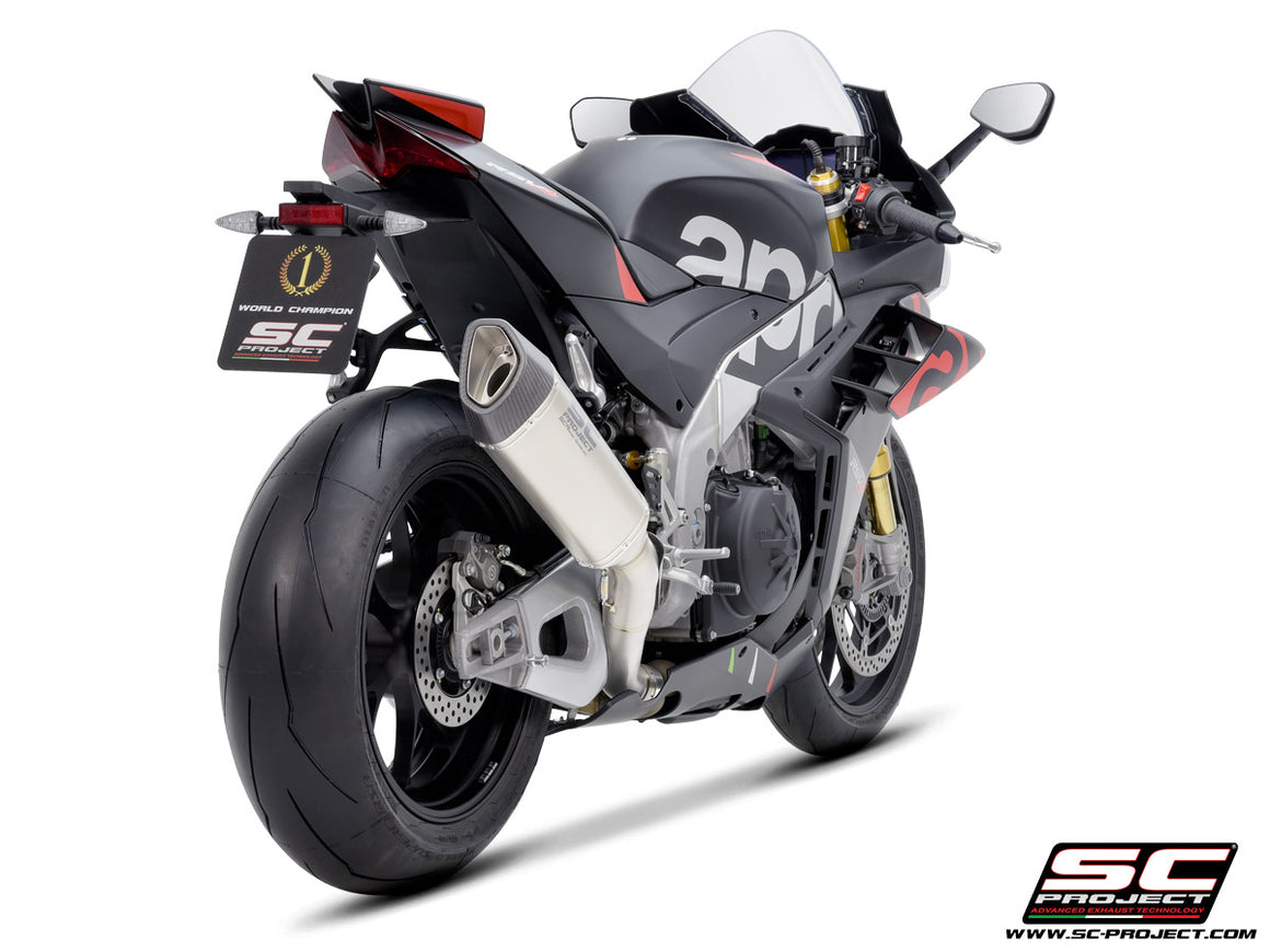 Picture of SC1-R titanium exhaust (300 mm)