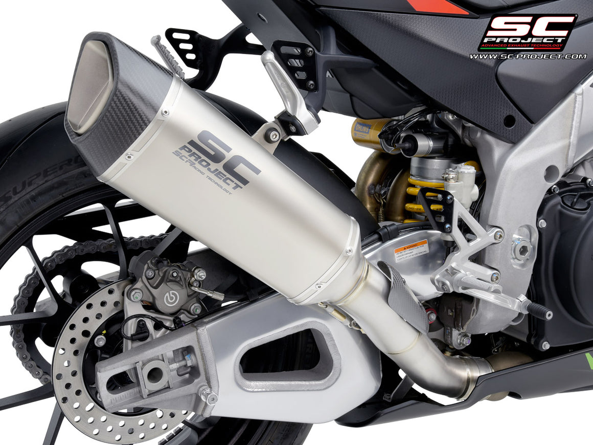 Picture of SC1-R titanium exhaust (300 mm)
