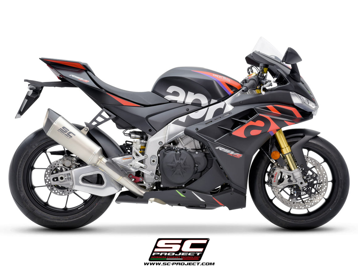 Picture of SC1-R titanium exhaust (300 mm)