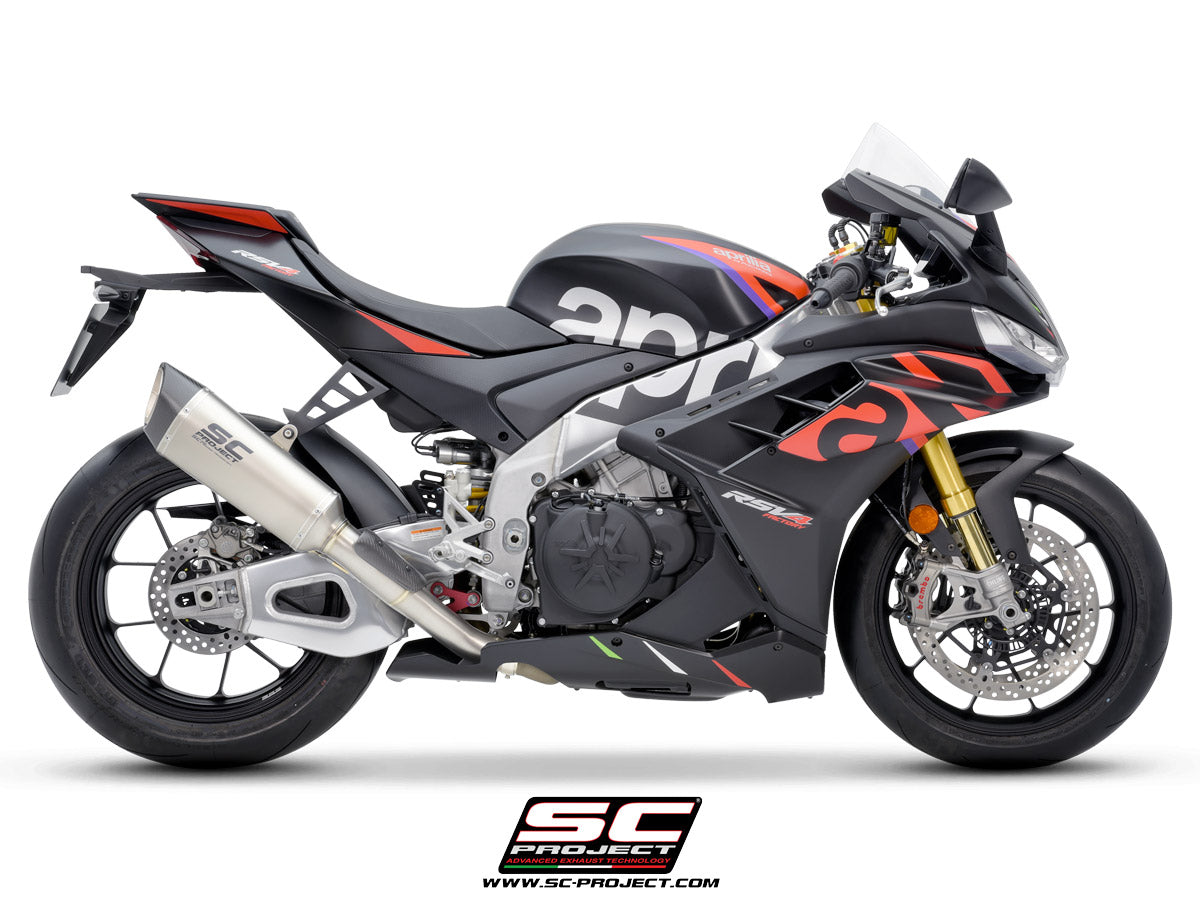 Picture of SC1-R titanium exhaust (300 mm)