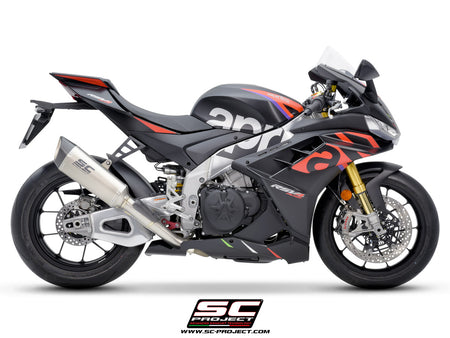 Picture of SC1-R titanium exhaust (300 mm)