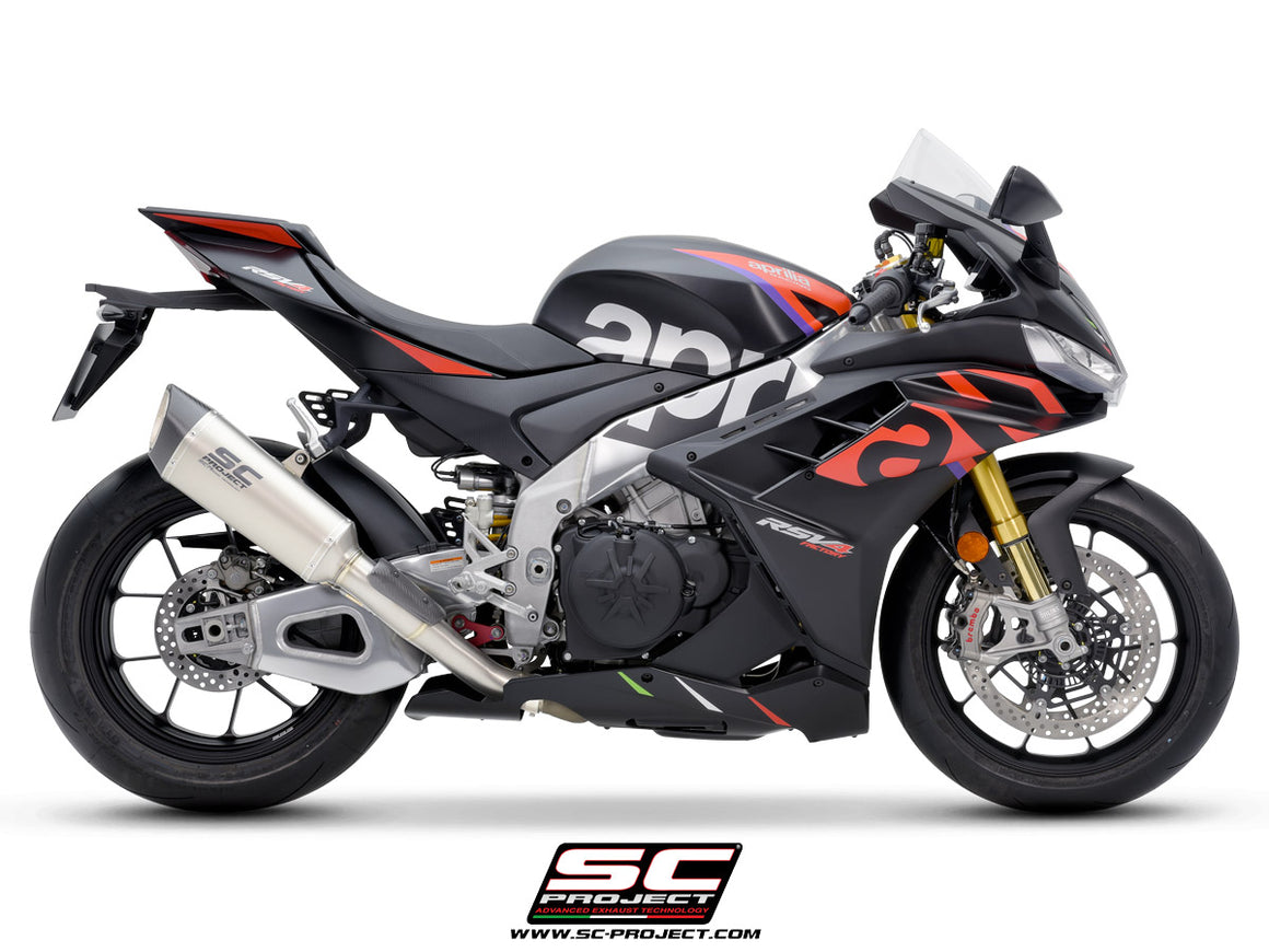 Picture of SC1-R titanium exhaust (300 mm)