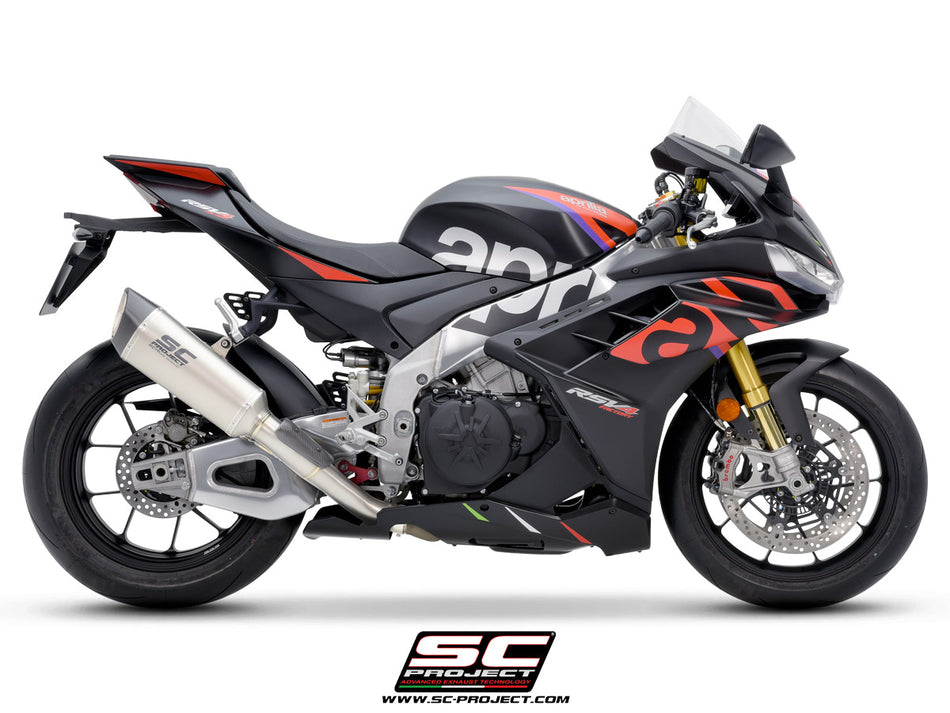 Picture of SC1-R titanium exhaust (300 mm)