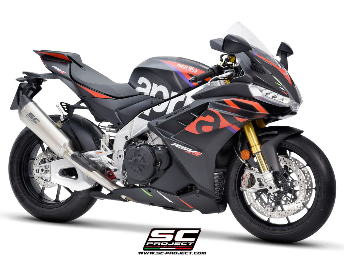 Picture of SC1-R titanium exhaust (350 mm)