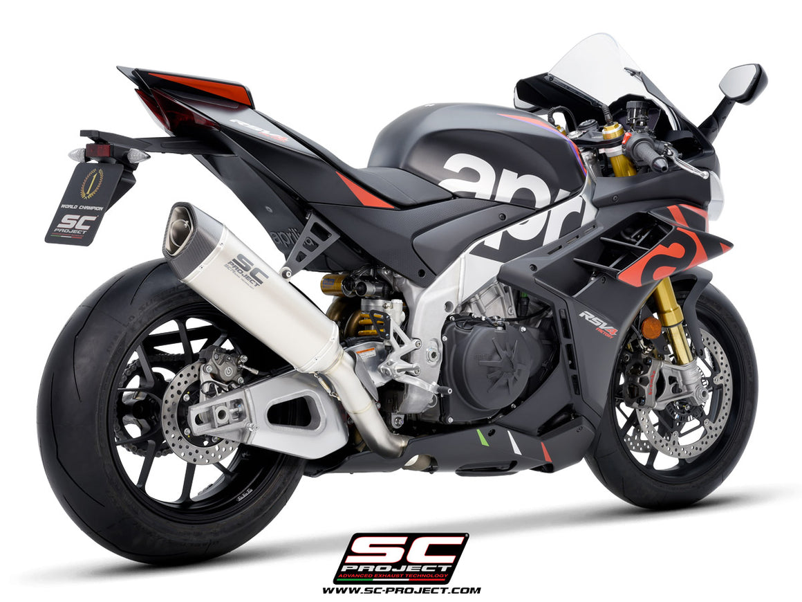 Picture of SC1-R titanium exhaust (350 mm)