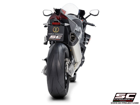 Picture of SC1-R titanium exhaust (350 mm)