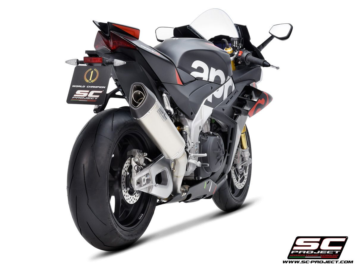 Picture of SC1-R titanium exhaust (350 mm)