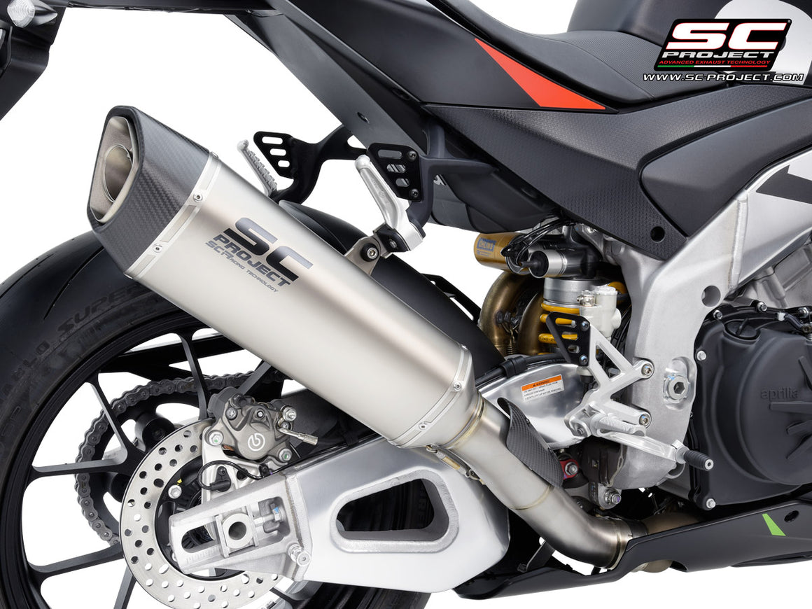Picture of SC1-R titanium exhaust (350 mm)