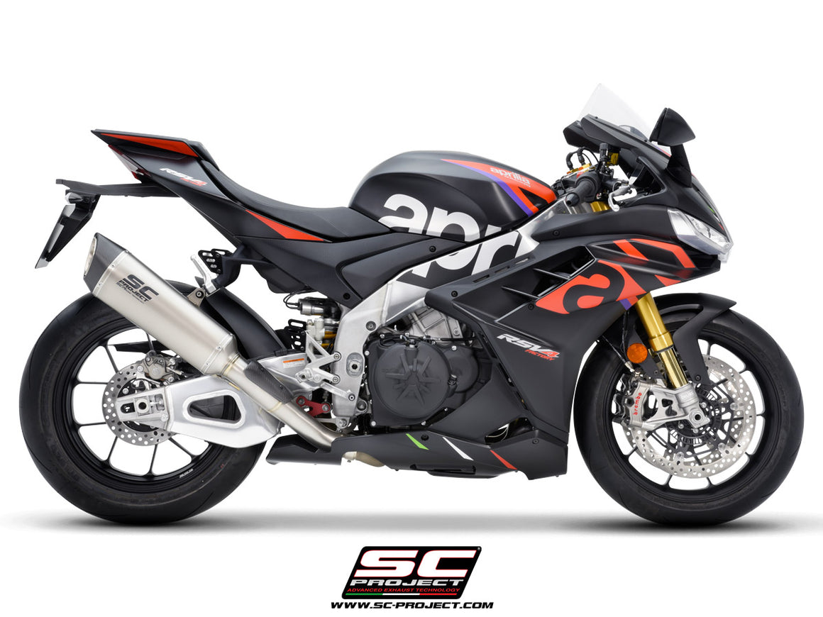 Picture of SC1-R titanium exhaust (350 mm)