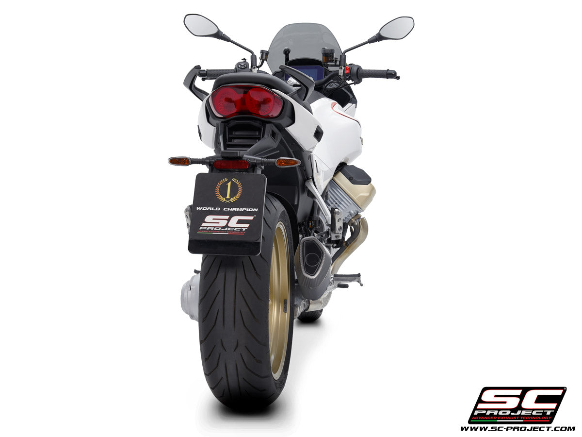 Picture of SC1-R titanium exhaust, matt black 