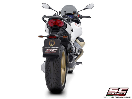 Picture of SC1-R titanium exhaust, matt black 