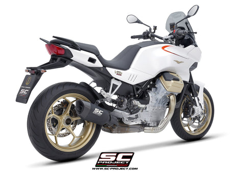 Picture of SC1-R titanium exhaust, matt black 