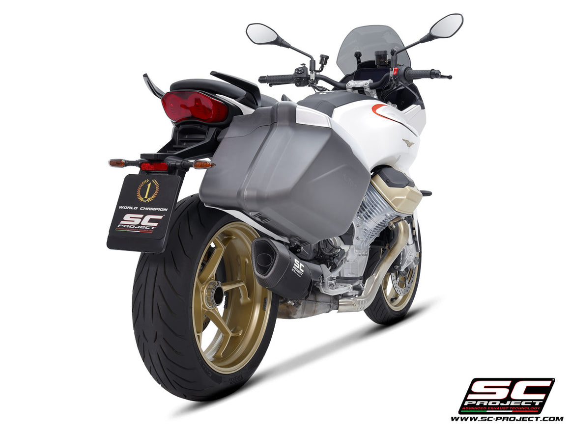 Picture of SC1-R titanium exhaust, matt black 
