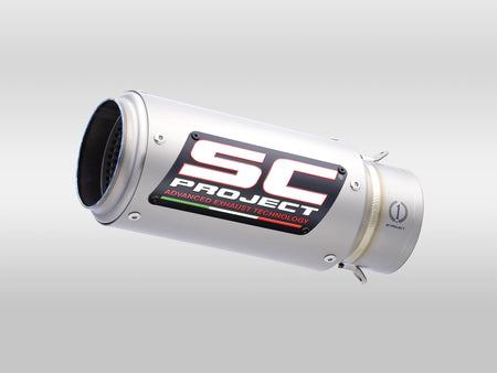 CR-T titanium with SC-Project logo aluminium plate