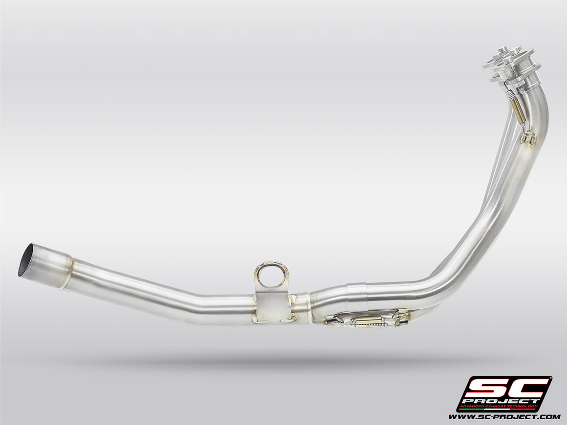 SC-Project 2-1 Stainless steel headers for Honda XL750 Transalp Side