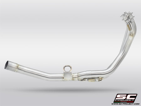 SC-Project 2-1 Stainless steel headers for Honda XL750 Transalp Side