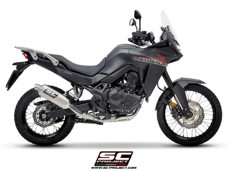 SC-Project 2-1 Stainless steel headers for Honda XL750 Transalp Side