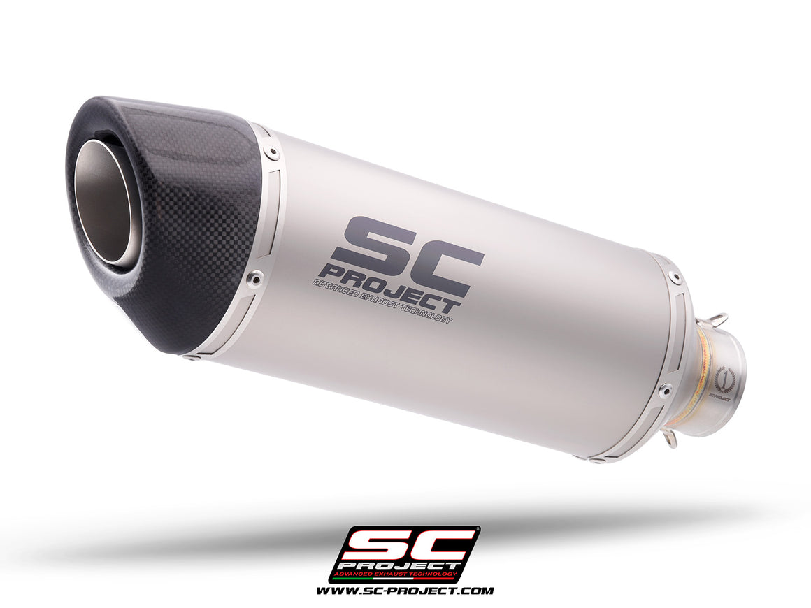 Picture of Oval titanium exhaust