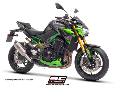 Picture of SC1-S titanium exhaust (WITHOUT carbon fibre heat protection)
