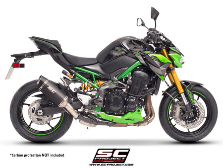 Picture of SC1-S carbon fibre exhaust (WITHOUT carbon fibre heat protection)